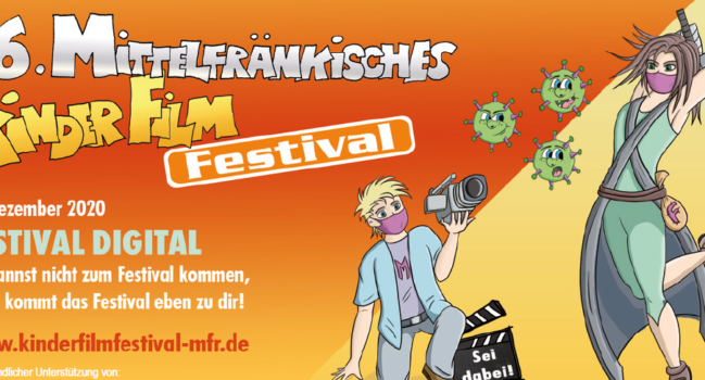 Das Mittelfränkische Kinderfilmfestival kommt nach Hause!