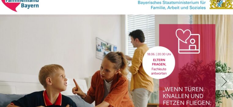 Web-Coaching für Eltern: Wenn Türen knallen und Fetzen fliegen: Konflikte lösen im Familienalltag