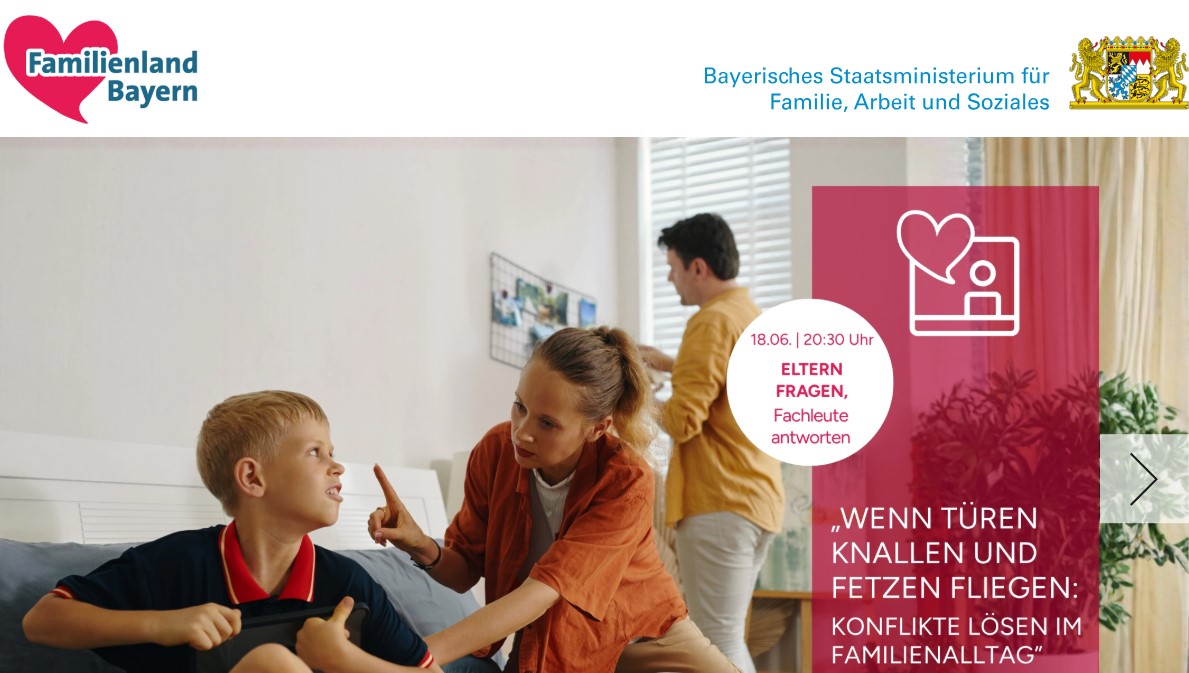 Web-Coaching für Eltern: Wenn Türen knallen und Fetzen fliegen: Konflikte lösen im Familienalltag