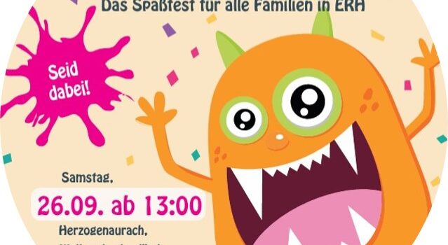 FAMIFUN, das große Familien- und Spaßfest am 26. September von 13 – 17:30 Uhr in Herzogenaurach!