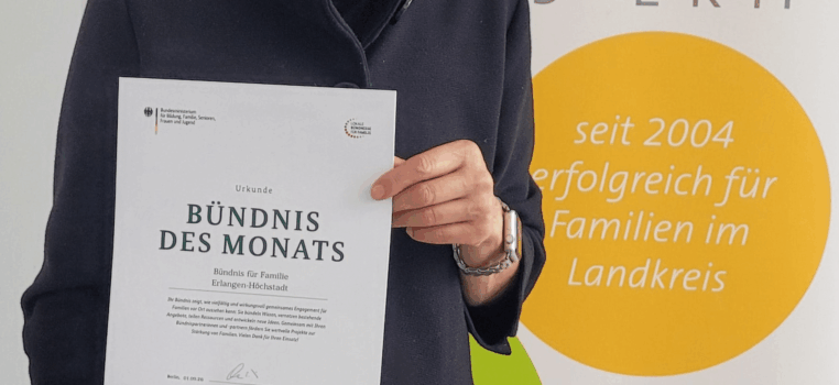 Familienfreundlichkeit mit Wirkung: Bündnis für Familie ist „Bündnis des Monats September 2026“
