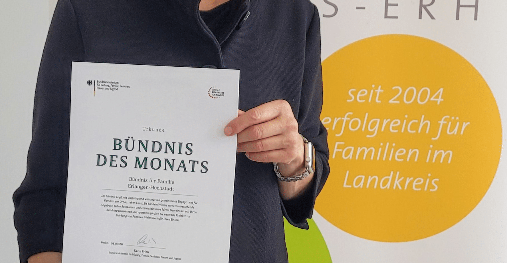 Familienfreundlichkeit mit Wirkung: Bündnis für Familie ist „Bündnis des Monats September 2026“